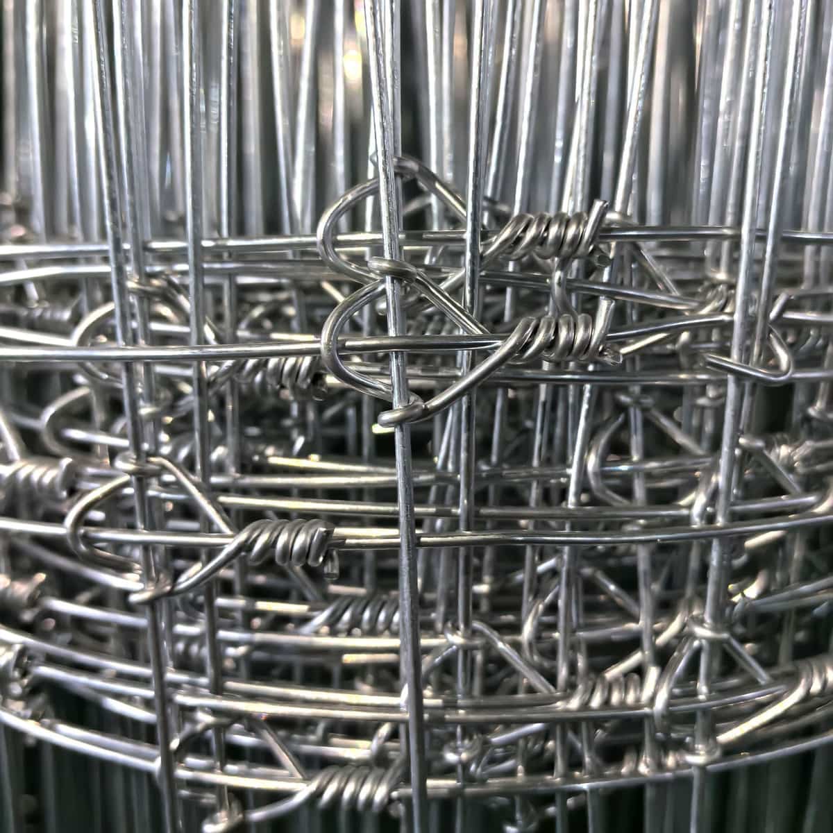 Ring lock field fence